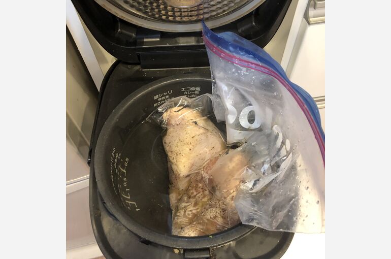 サラダチキン作ってみよう